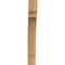 Ekena Millwork 3 1/2"W x 16"D x 28"H Merced Smooth Knee Brace, Western Red Cedar BRC04X16X28MRC00SWR - alternate 4